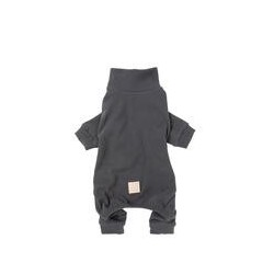 FuzzYard LIFE Soft Touch Hunde-Pyjama [35cm - Schiefergrau]