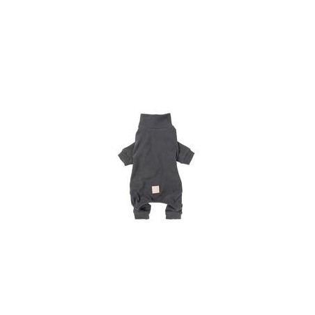 FuzzYard LIFE Soft Touch Hunde-Pyjama [35cm - Schiefergrau]