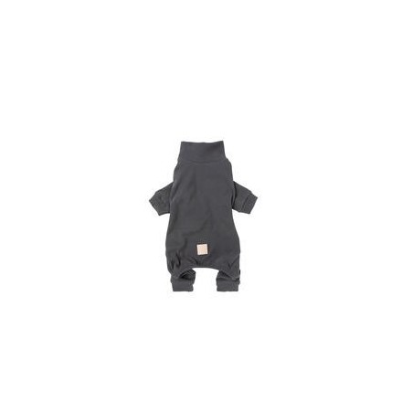 FuzzYard LIFE Soft Touch Hunde-Pyjama [45cm - Schiefergrau]