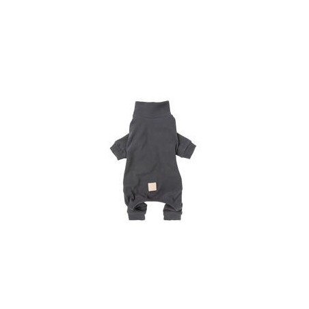 FuzzYard LIFE Soft Touch Hunde-Pyjama [49cm - Schiefergrau]
