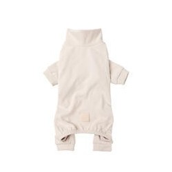 FuzzYard LIFE Soft Touch Hunde-Pyjama [49cm - Sand]