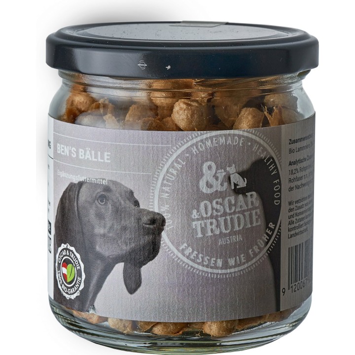 Oscar & Trudie KG Snack Ben's Bälle - 90 g