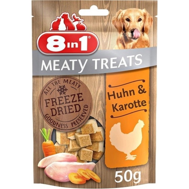 8in1 Meaty Treats mit Huhn & Karotte - 1 Stk