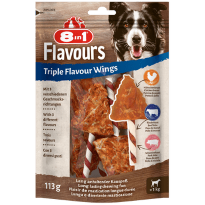 8in1 Triple Flavour Wings 6 Stück - 1 Pkg