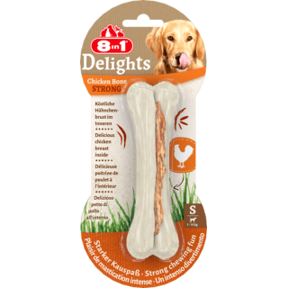 8in1 Delights Strong Kauknochen - S