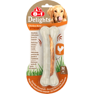 8in1 Delights Strong Kauknochen - M