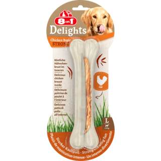 8in1 Delights Strong Kauknochen - L