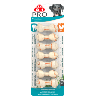 8in1 Delights Pro Dental Kauknochen - XS
