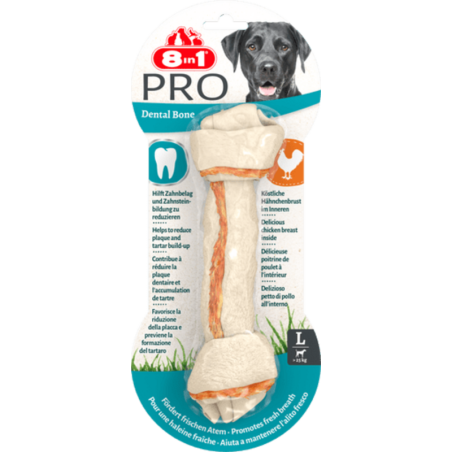8in1 Delights Pro Dental Kauknochen - L