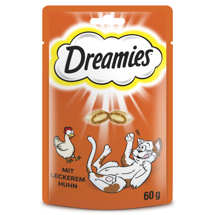 Dreamies Katzensnacks mit Huhn - 60 g