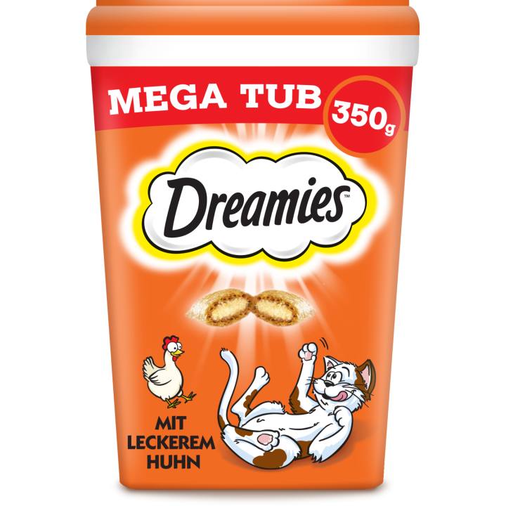 Dreamies MegaTub Huhn - 350 g