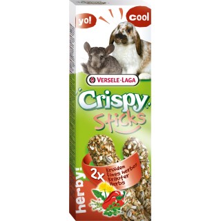 Versele Laga Crispy Sticks für Kaninchen und Chinchilla - Kräuter