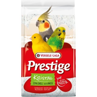 Versele Laga Prestige Muschelsand 5kg - Kristall