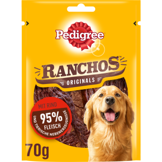 Pedigree Ranchos mit Rind - 70 g