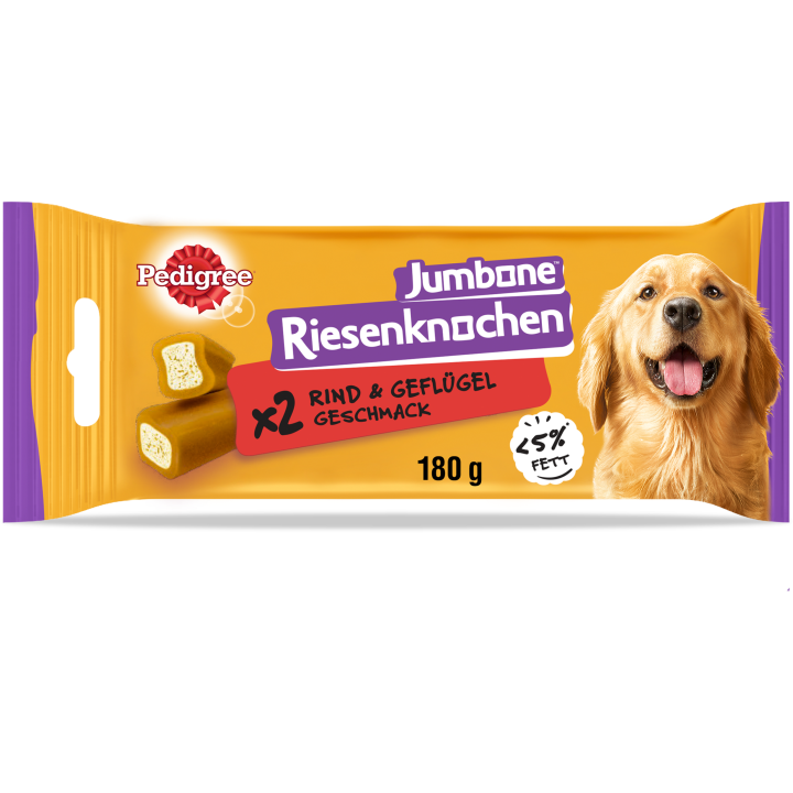 Pedigree Jumbone Rind und Geflügel Medium - 180 g