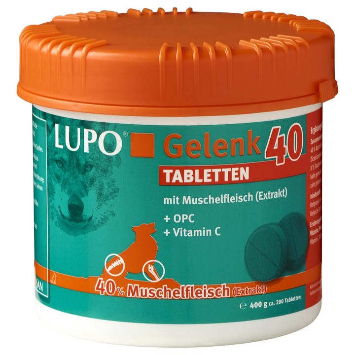 LUPO Gelenk 40 Tabletten - 400 g ( ca. 200 Tabletten)