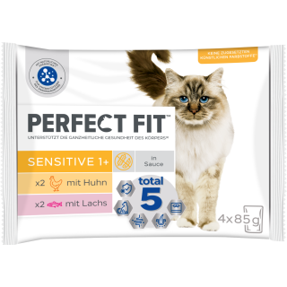 Perfect Fit Frischebeutel Sensitive 1+ 4-Pack - 340 g