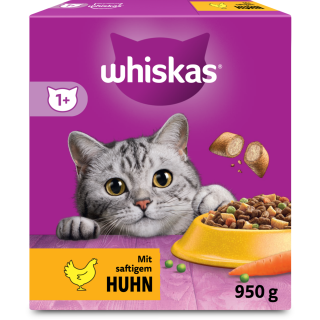 Whiskas Trocken mit Huhn 1+ - 950 g