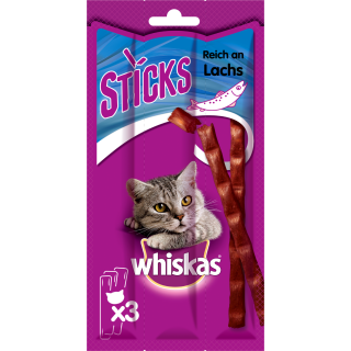 Whiskas Sticks - Reich an Lachs - 18 g
