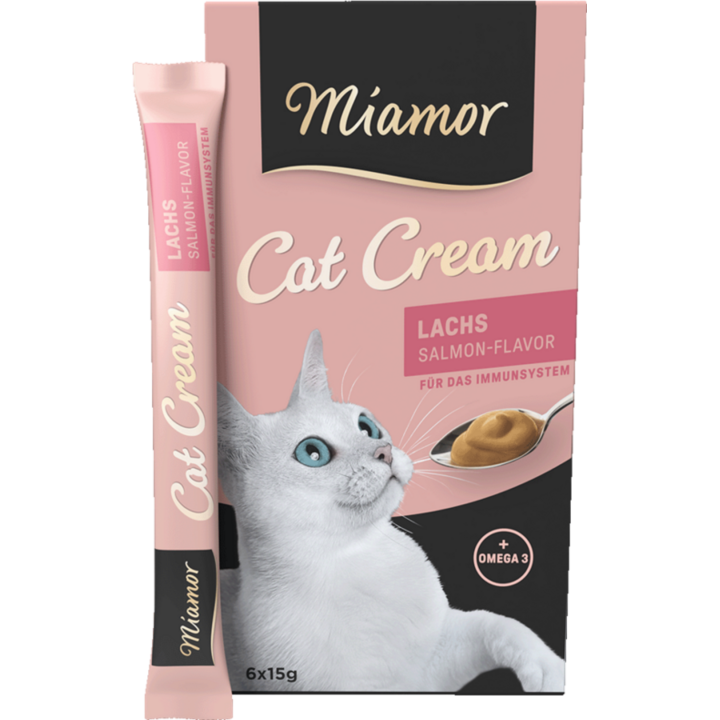 Miamor Cat Cream Snack Lachs 6x15g - 90 g