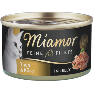 Miamor Filets Dose 100g - Thunfisch+Käse