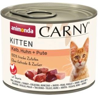 Animonda Carny Kitten Dose 200g - Kalb, Huhn und Pute