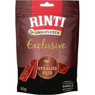 Rinti Exclusive Snack 50g - Strauß