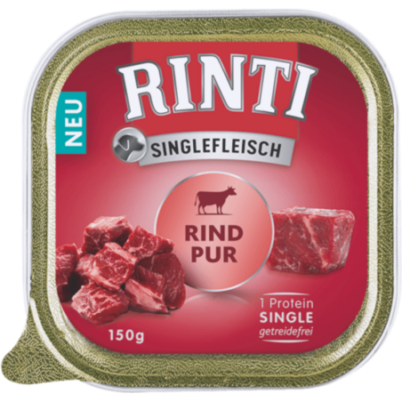 Rinti Singlefleisch 150g Schale - Rind Pur