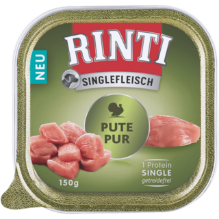 Rinti Singlefleisch 150g Schale - Pute Pur