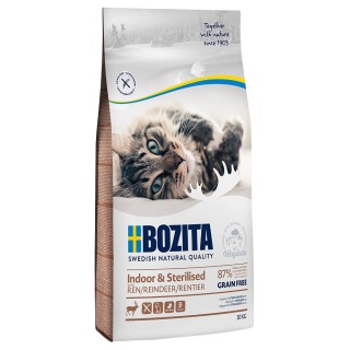 Bozita Grainfree Indoor & Sterilised Rentier - 10 kg