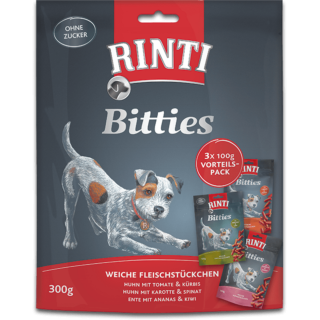 Rinti Bitties Snack Multipack 3x100g - 300 g