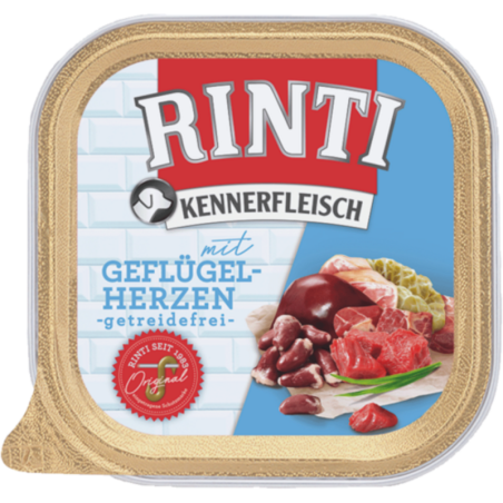 Rinti Kennerfleisch Schale 300g - Geflügelherzen