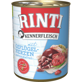 Rinti Kennerfleisch 800g - Geflügelherzen