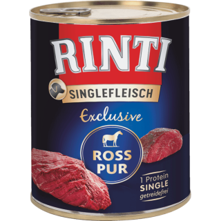 Rinti Singlefleisch Dose 800g - Ross Pur