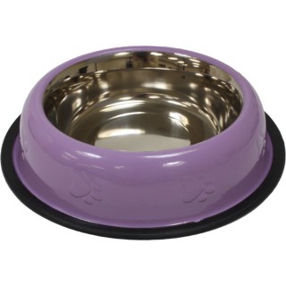 Croci Stahlnapf Color Lila - 470 ml