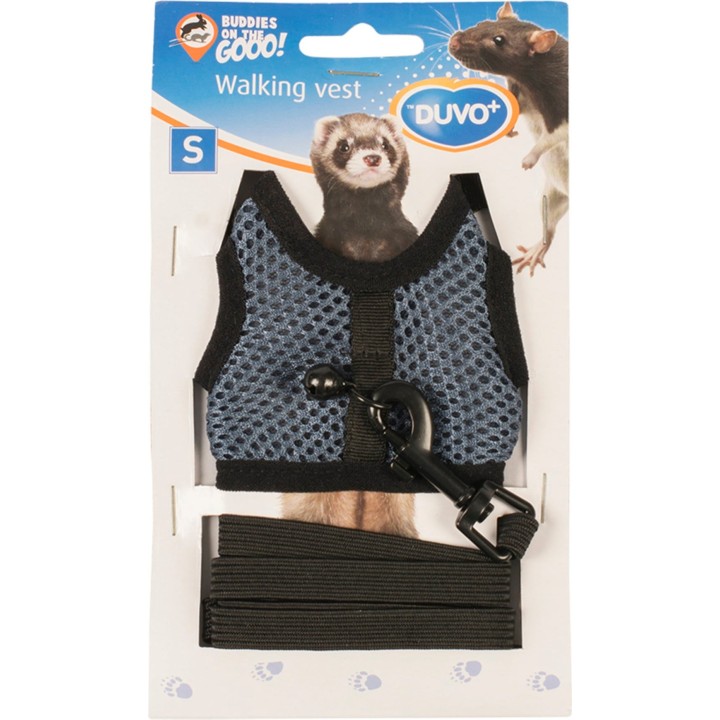 Duvoplus Spazierweste blau - S