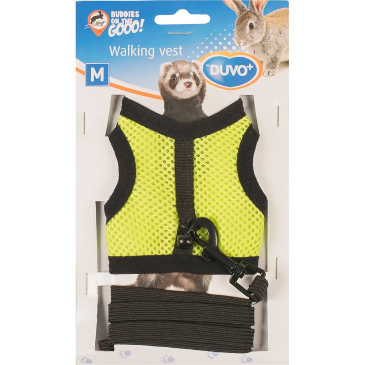 Duvoplus Spazierweste gelb/grün - M
