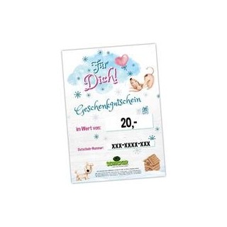 Weihnachts-Geschenk-Gutschein, schon ab 10,-