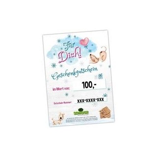 Weihnachts-Geschenk-Gutschein, schon ab 10,-