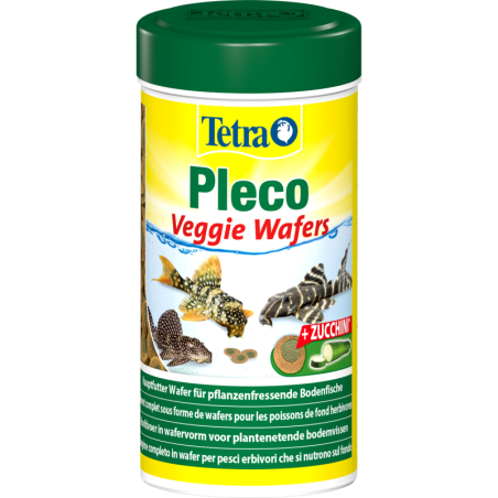 Tetra Pleco Veggie Wafers - 250 ml