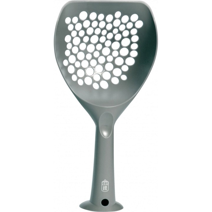 Catit Katzenstreulöffel - grau