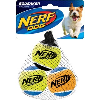 Nerf Tennisbälle mit Quietscher - S