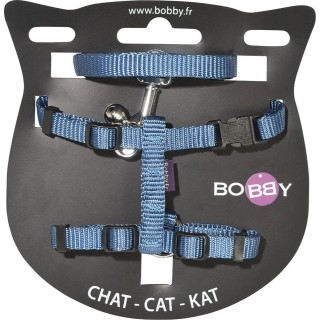 Bobby Katzengeschirr-Set ACCESS - Blau