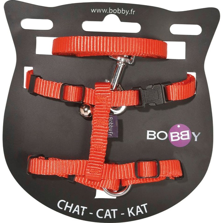 Bobby Katzengeschirr-Set ACCESS - Rot