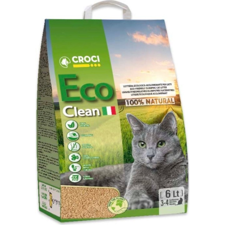 Croci Katzenstreu ECO CLEAN - 6 L