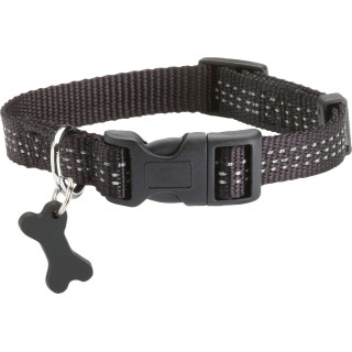 Bobby Halsband Safe Schwarz - 18 - 28 cm