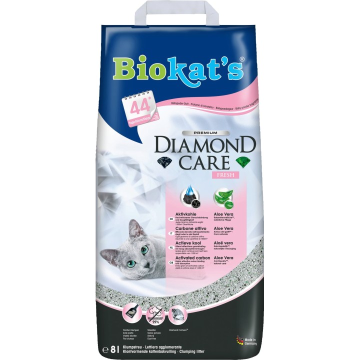 Biokat's Katzenstreu Diamond Care fresh - 8 l
