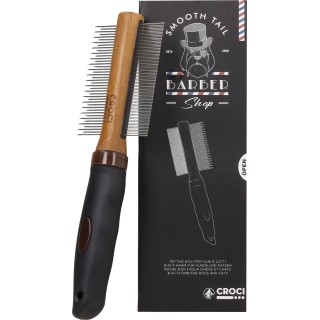 Croci Doppelte Zahn Kamm Barbershop 21x6x2,5cm - 1 Stk