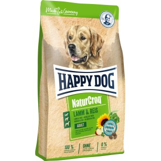 Happy Dog Trockenfutter NaturCroq Lamm und Reis - 15 kg