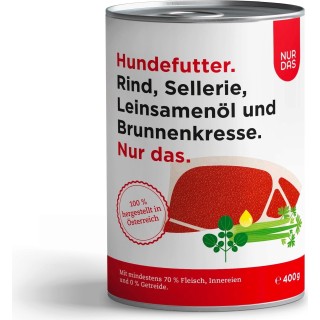 NUR DAS Rind und Sellerie Dose 400g - 400 g